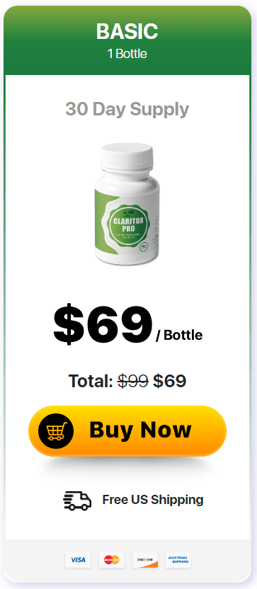 Claritox Pro 1 Bottle